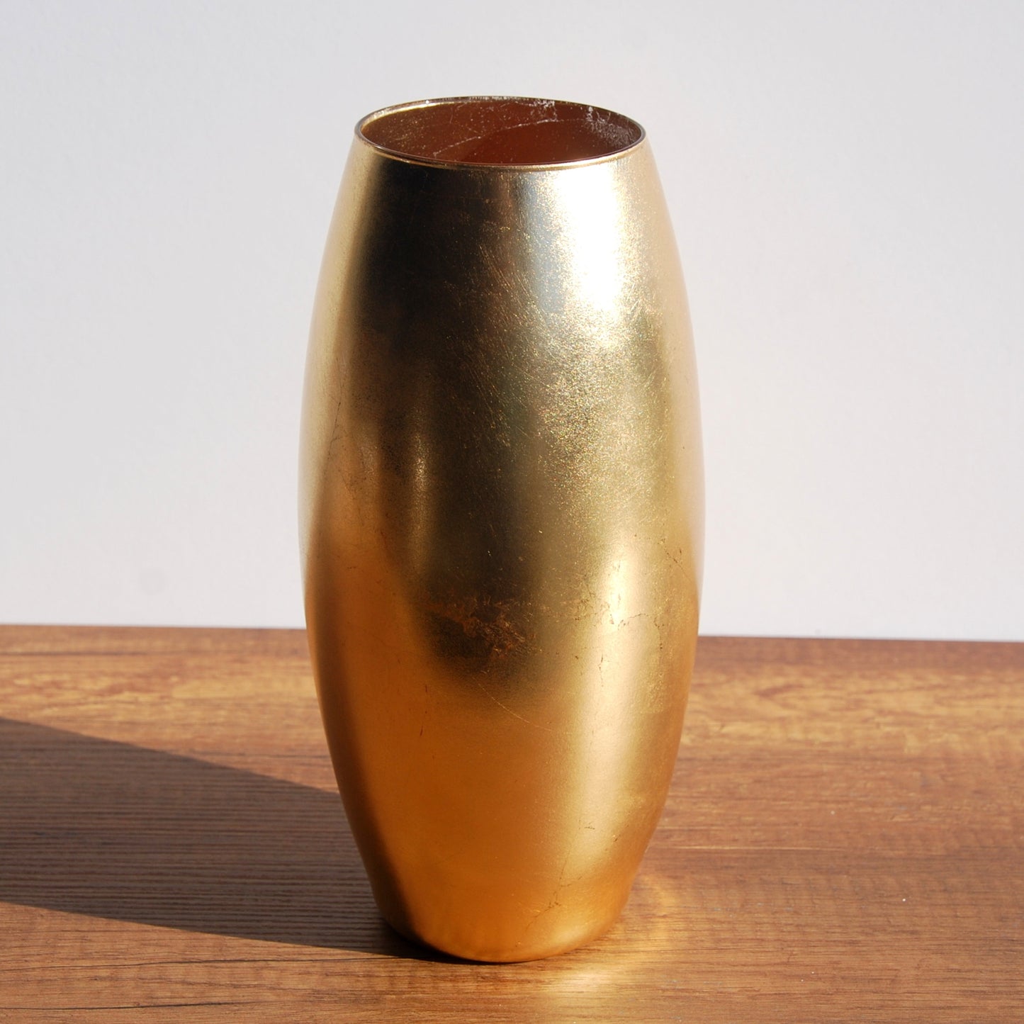 Conserta 10" Gold Gilded Vase