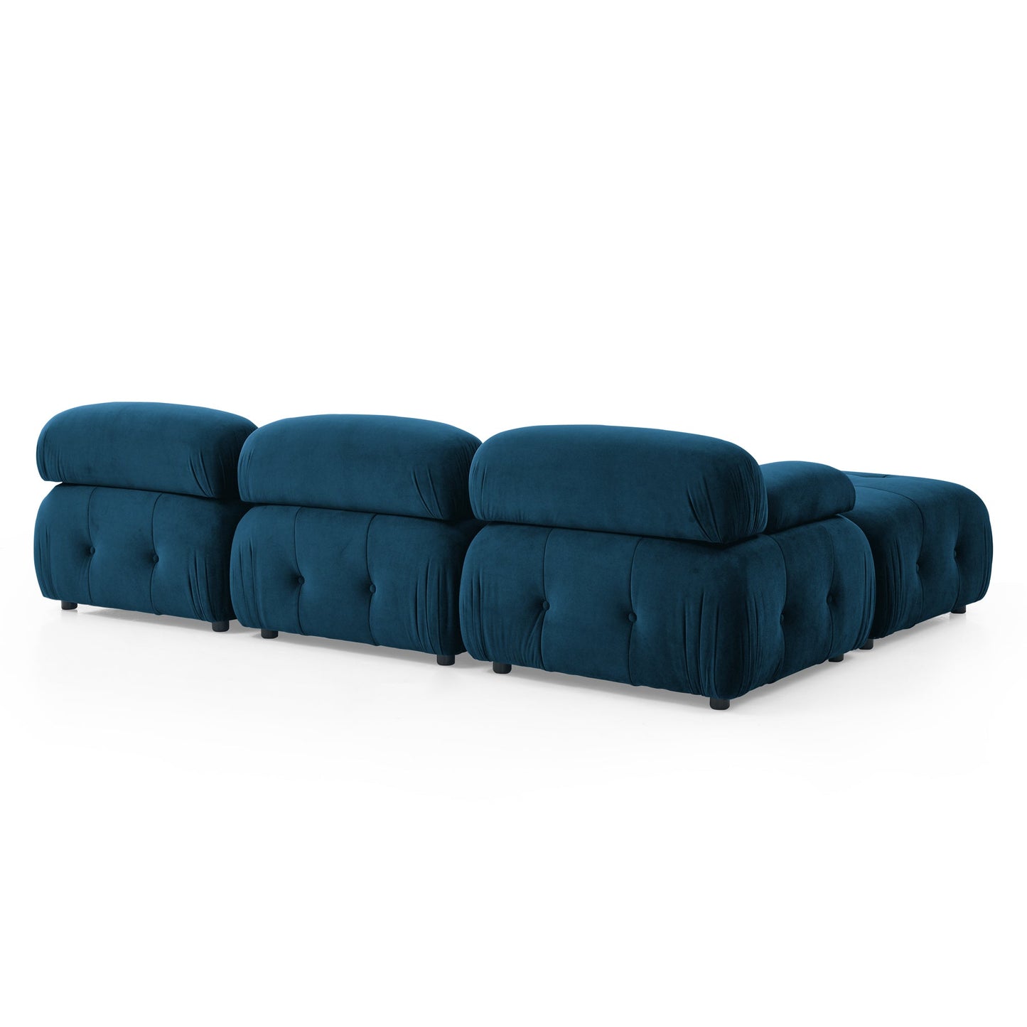 Vivante Modular Sectional Sofa L Shaped Couch With Reversible Ottoman