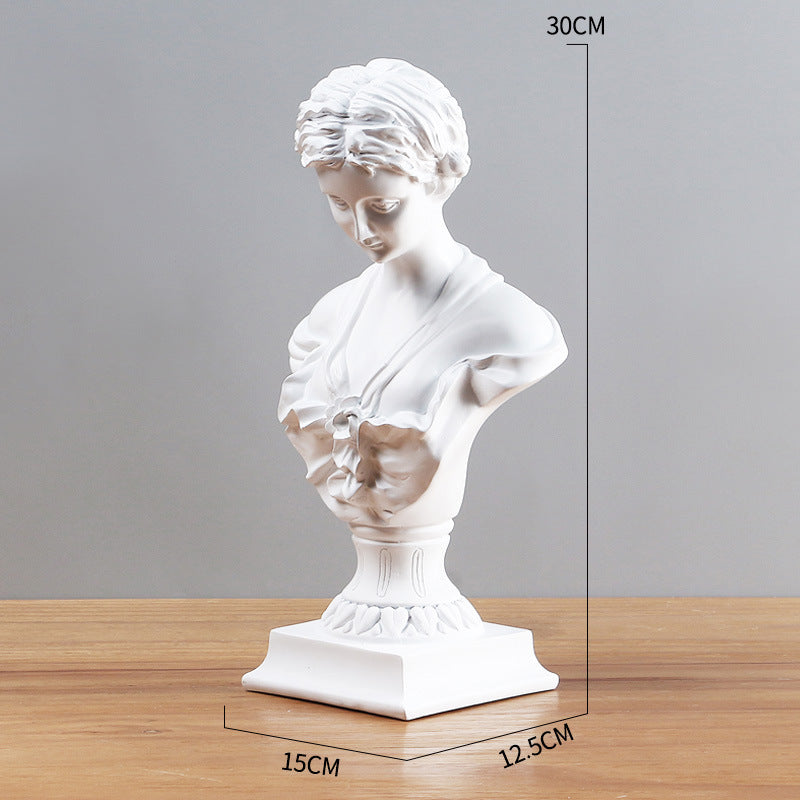 Roma Decorative Resin Bust