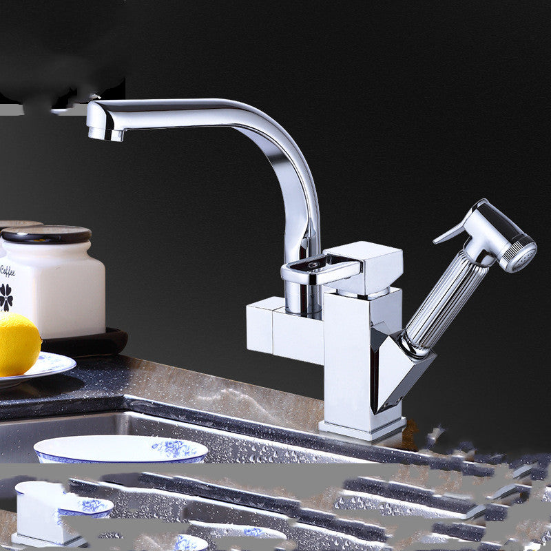 Turin Rotating Pull-Out Wash Basin Faucet